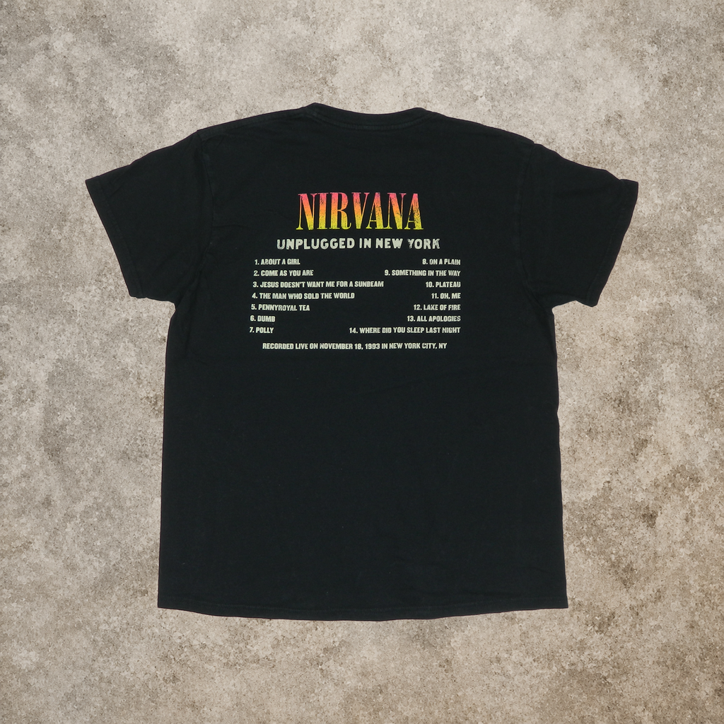 NIRVANA UNPLUGGED IN NEW YORK TEE